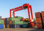 QU70 QU80 Rail Port Container Crane Automated Stacking Container Unloading Crane