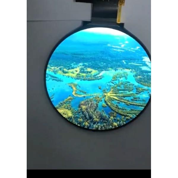 5 Inch Round TFT LCD Display 700CD 1080*1080 SPI Interface