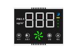 7 Segment LCD Display / Square LCD Module VA Negative LCD For Termostato