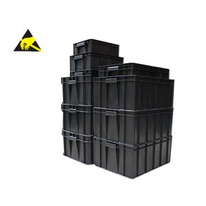 Quality ESD Hanging Bins Anti-Static Conductive Tray Smd Workspace Storage Solution Plastic Bin Small Component Box for sale