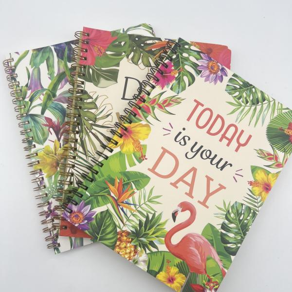 Buy Practical Notebook Diary Printing Services Hardcover Flexibound With Stickers at wholesale prices