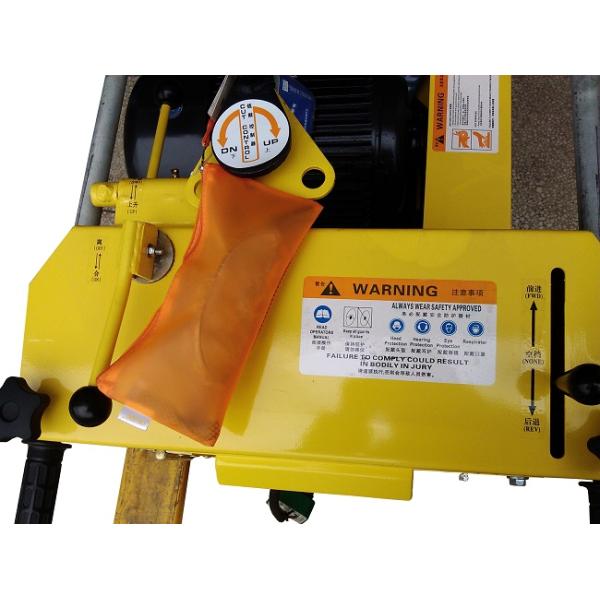 Road Self Propelled Scarifier For Removing Trip Hazards And Traffic Lines