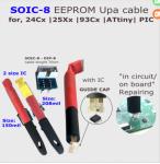 pogo adapter MSOP8 pogo pin adapter for in-circuit EEPROM/93CXX /25CXX/24CXX