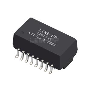 China Pulse X2024NLT Compatible LINK-PP LP2024NL Single Port 10 Base-T Ethernet Telecom Transformer SMD 16 PIN on sale