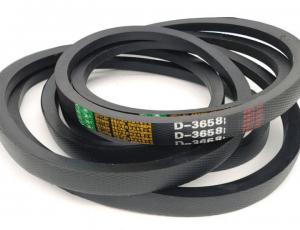 Quality Durable Wrapped Classical 29inch D V Belt With Size Chart for sale