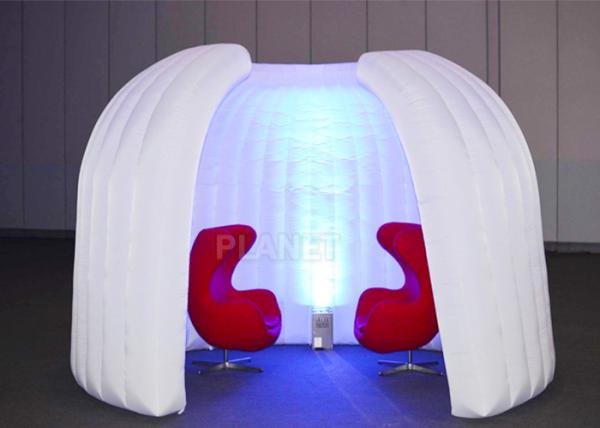 Buy Meeting Advertising Inflatable Tent Programmed Change Intermittently Colors at wholesale prices