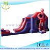 Buy cheap Hansel perfect inflatable spider man bouncy castle with slide combo from wholesalers
