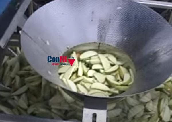 Multihead Weigher Packing Machine for Apple Slices Packing System with