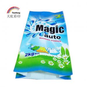 Quality Custom PET/PE Detergent Washing Powder Pouch Packing Bag with Gravure Printing Design for sale