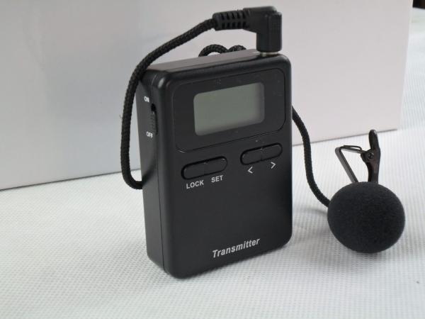 Buy 008A Tour Guide Device Mini Tour Guide System Transmitter & Receiver for museum at wholesale prices