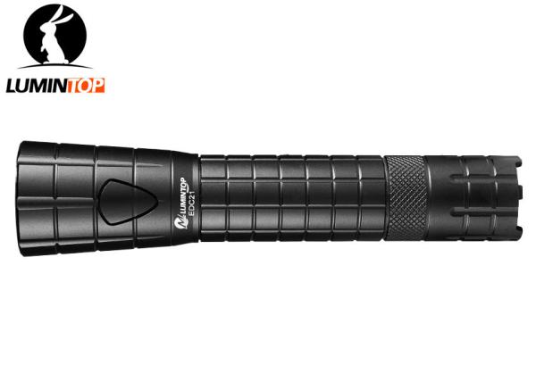 Portable Lumintop EDC21 Flashlight , USB Rechargeable LED Torch Light With Cree