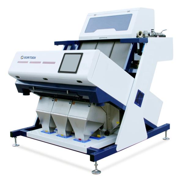 Buy High Efficiency CCD Rice Color Sorter 3 Chute , Optical Sorting Machine at wholesale prices