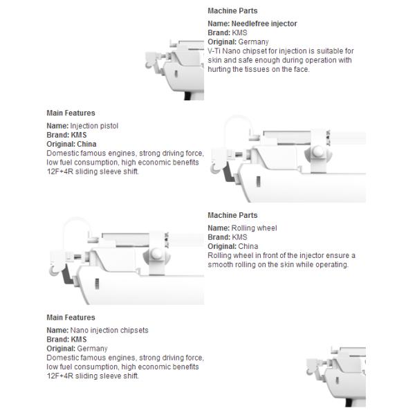 TDA noninvasive needle free mesotherapy gun