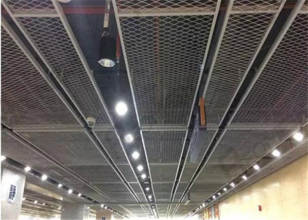 Buy 1.2mm diamond type Ceiling install Galvanized Expanded Mesh Screen at wholesale prices