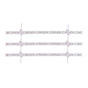 1m 0.5m Backlight LED Bar Lattice Diffuse Shutter Bar  For Backlit Fabric Face Light Box