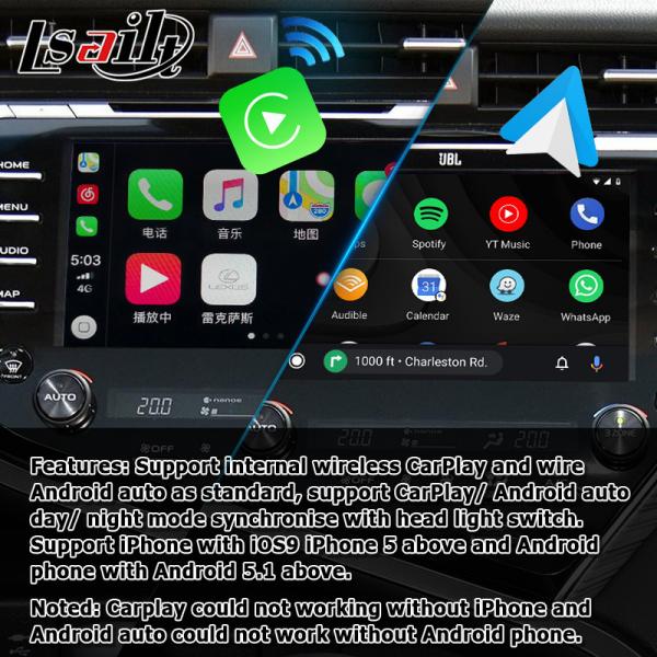 Touchscreen Carplay Android Auto Video Interface Toyota Camry Bluetooth Wifi USB