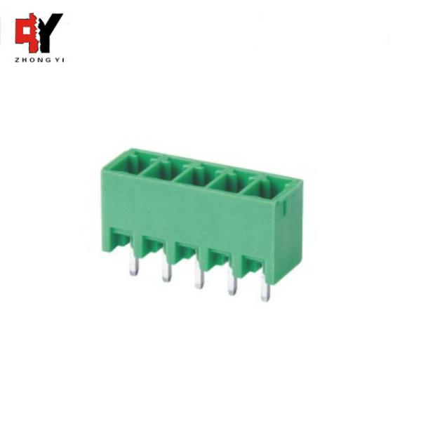 Straight Pin Female Pluggable Terminal Blocks HQ15EDGVC 3.5mm 3.81mm