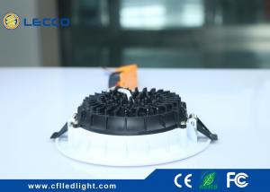 China Die Casting LED Recessed Downlight 300 LM No Flicker Commercial Recessed Lighting on sale
