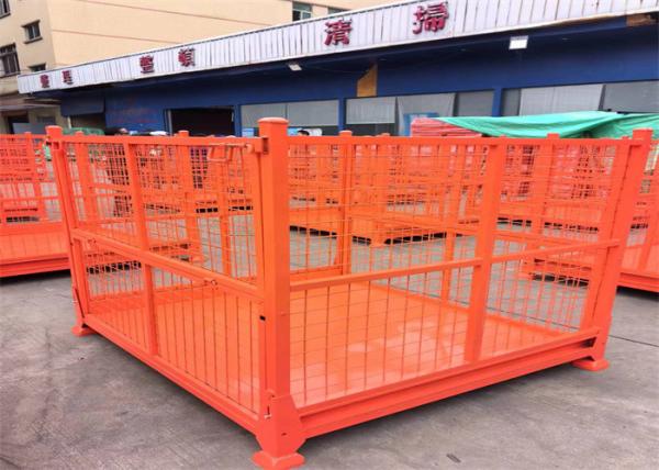 Buy Metal Customized Fabric Roll Foldable Stackable Warehouse Racks at wholesale prices