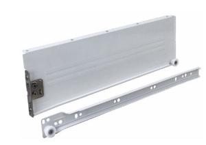 China Powder Coat Furniture Soft Close Drawer Slides , Tool Box Drawer Slides on sale