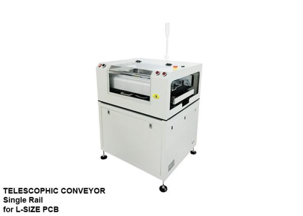 Buy Closed Design Slide Gate Conveyor L Size PCB , Retractable PCB Handling Equipment at wholesale prices