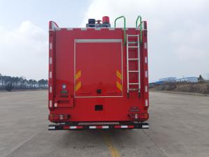 China GF60 10200KG Fire Engine Truck Dry Powder Fire Truck Dry Powder 2×3000L ISO9001 on sale