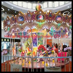 Quality Super fun amusement park ride carousel horse carousel ride equipment for sale