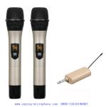 C7 / professional universal UHF wireless microphone with 16 selectable frequency