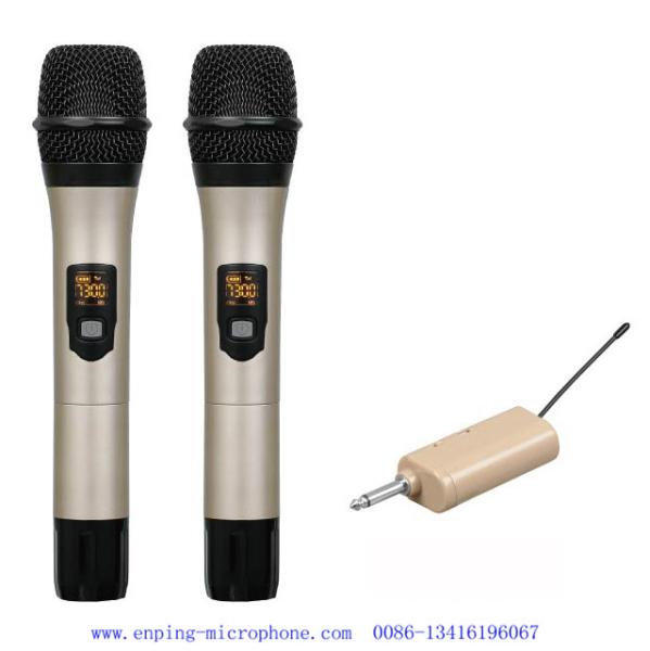C7 / professional universal UHF wireless microphone with 16 selectable frequency