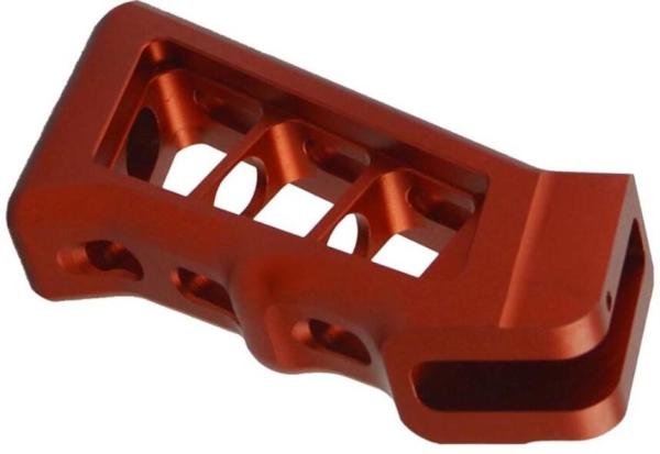 Buy Anodized Aluminum Custom Precision Machining , Red Precision CNC Machining Services at wholesale prices