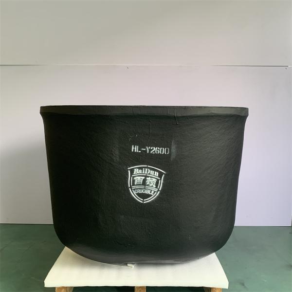 High Thermal Conductivity Oval Crucible Energy Saving Corrosion Resistant