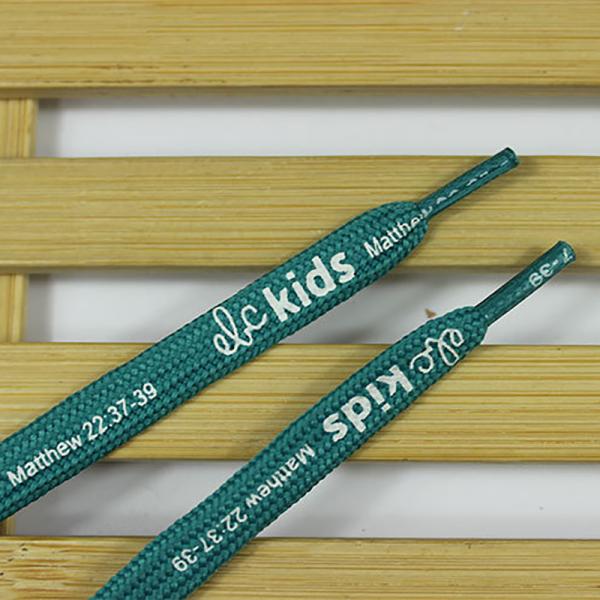 Full Color Flat Rope Premium Printed Shoelaces For Sneakers