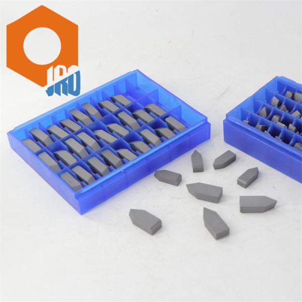 Buy brazed tips all C type  tungsten carbide YG6 carbide tips for lathe turning tool ZGCC at wholesale prices
