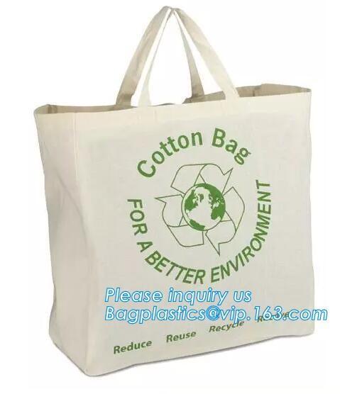 Custom Muslin Pouch Reusable Eco Bags Organic Produce White Cotton Vegetable Cloth
