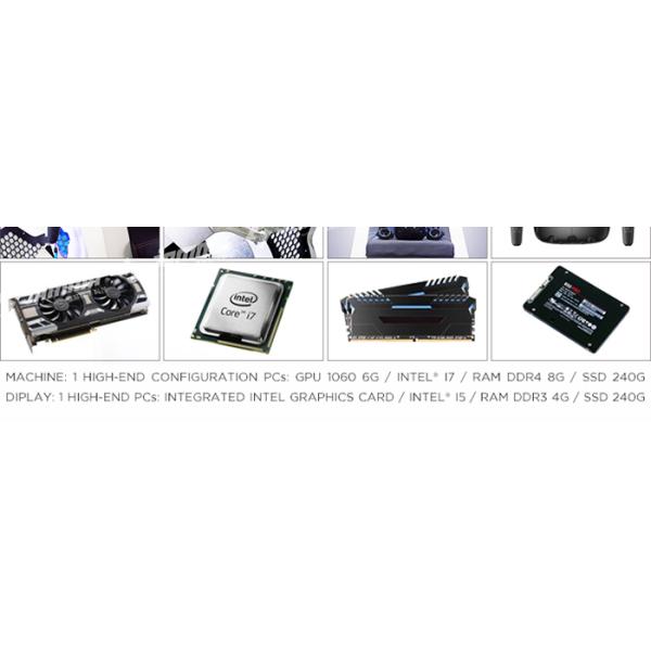 Electric System Virtual Reality Chair Shooting Game Machine For Shopping Mall