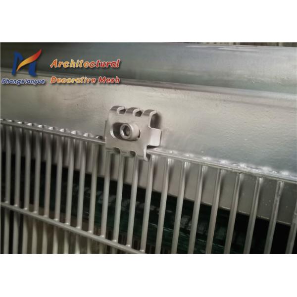 76.2mm 12.7mm 358 Anti Climb Mesh White 16 Gauge Galvanized Wire Mesh