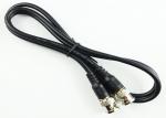Electronic Test Equipment TV Coaxial Cable BNC Male Connector Foil And Braid