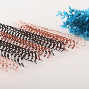 China 12.7 MM Wire-O Bind 3 IN 1 Double Wire Spiral Binding Custom color on sale