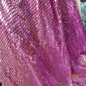 Quality Top quality hot sale cheap beautiful and colorful Metal Flake Cloth Fabric metal mesh curtain for clothing, room divide for sale