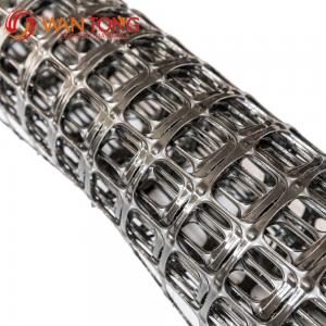 Quality Durable 20kn-20kn Plastic PP Biaxial Geogrid for Soil Stabilization/Reinforced Road Slope Stabilization for sale
