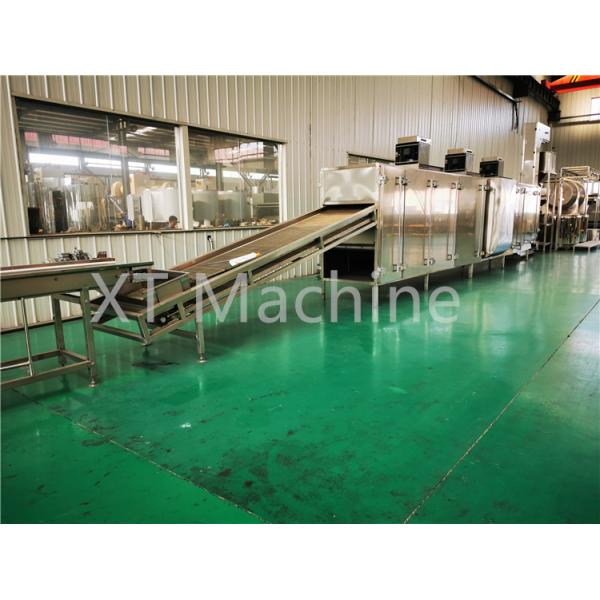 Electric Deep Salted Peanut Frying Machine 2000KGS/H for Groundnut