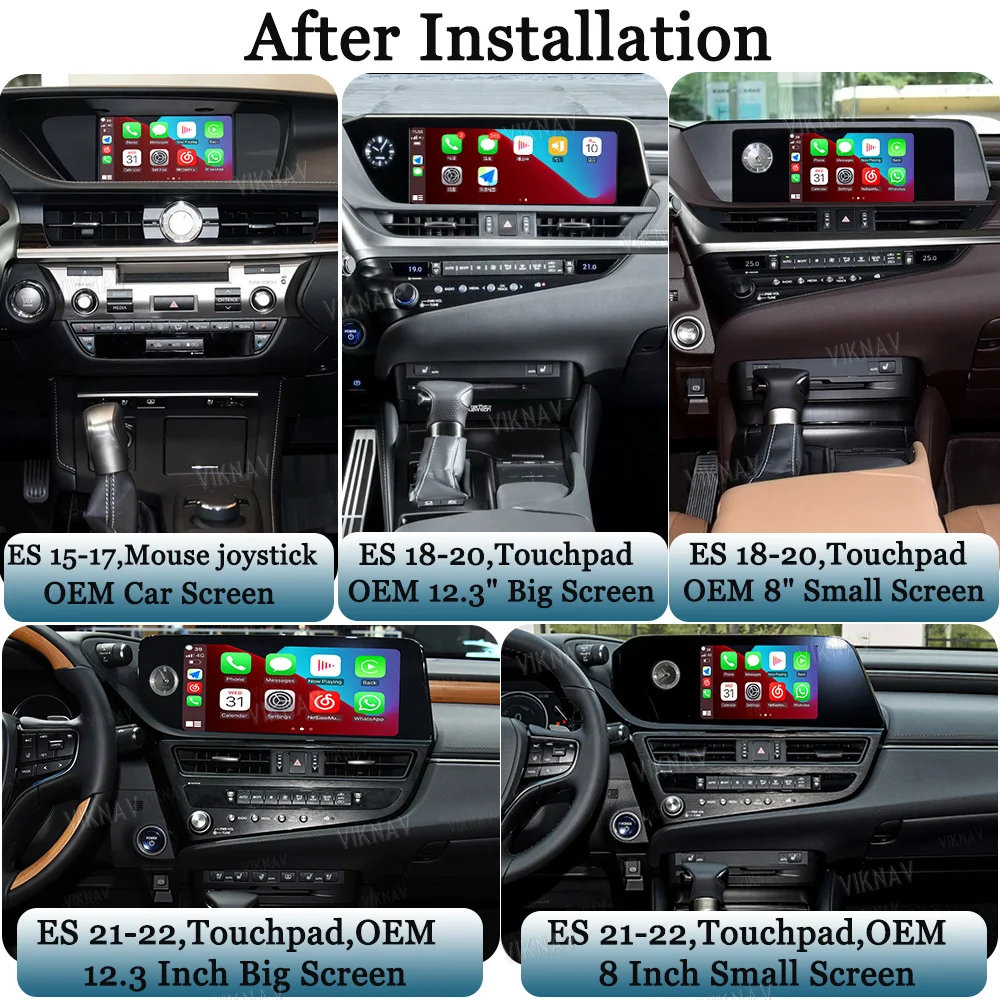 2015-2022 Lexus ES Wireless Radio Universal Steering Wheel Controls interface box OEM