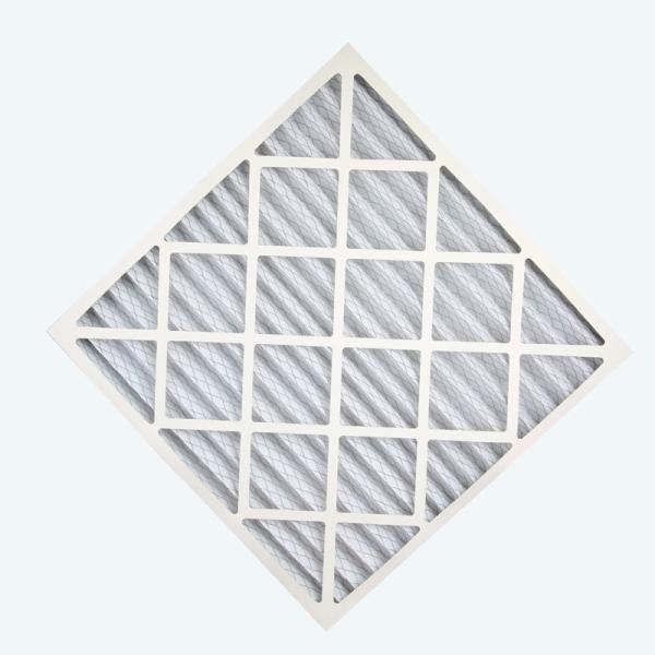 Buy MERV Pre Pleated Panel Air Filters For Insturial Air Conditioning System With Paper Frame at wholesale prices
