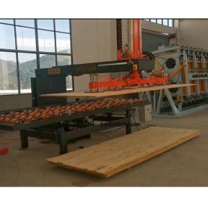 Quality Independent Control CNC Automated Wooden Board Loading Machine With LCD Touch Screen for sale