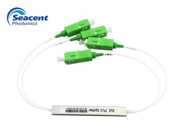 Buy 2x2 Micro Plc Splitter , Optical Power Splitter With Compact Design at wholesale prices