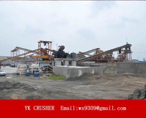 Quality High Automation Aggregate Processing Plant Wet Sand Making Simple Structure for sale