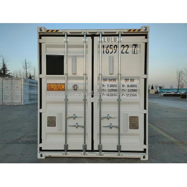 20ft Closed Box Double Door Corten Steel CCU Units for Oil Drilling DNV 2.7-1 Standard Offshore Container Cargo Carrying