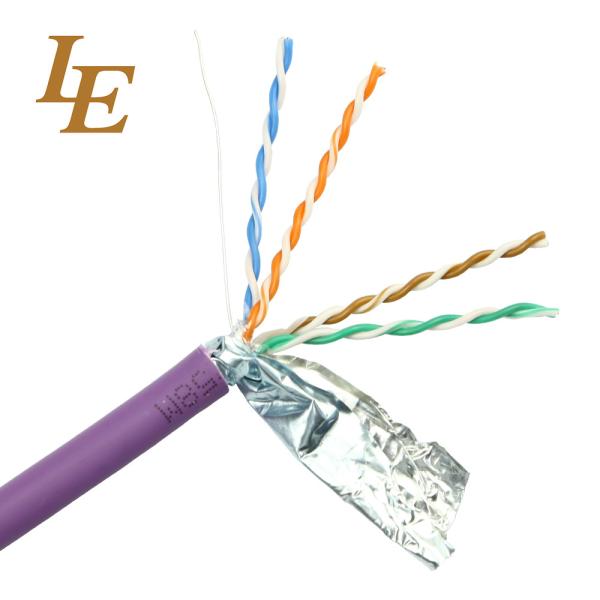 Buy Twisted Ethernet Network Lan Cable Customizable U / UTP Cat 5e 4 In 1 Unshielded at wholesale prices