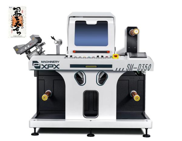 Buy Auto Laser Label Die Cutting Machine Efficient With Three Cuts at wholesale prices
