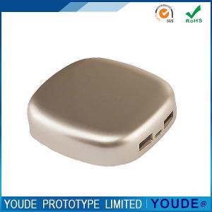 Quality CNC Machine Tools , CNC Machining Services Rapid Prototyping Platic Case Golden Painting for sale